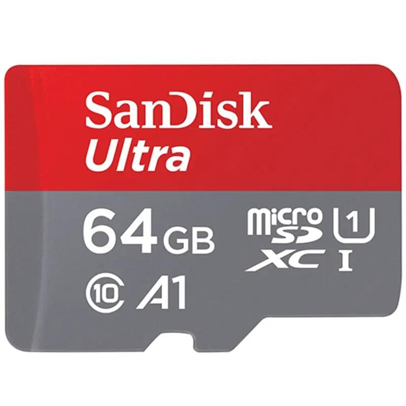 SanDisk Micro SD ī ޸ ī Uitra 64GB 128GB 256GB MicroSD C10 A1 TF ÷ ī Cartao De Memoria